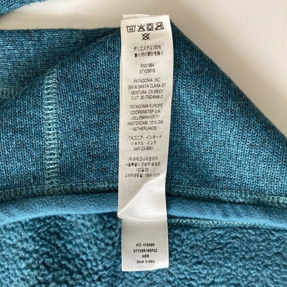 Patagonia Women's Better Sweater 1/4-Zip Fleece, Size Medium, Like New - Picture 7 of 8